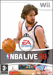 Caratula NBA Live 08