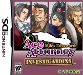 Carátula Ace Attorney Investigations: Miles Edgeworth