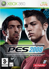 Carátula Pro Evolution Soccer 2008