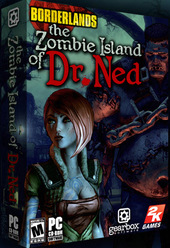 Caratula Borderlands La Isla zombi del Dr. Ned