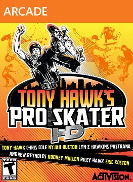 Carátula Tony Hawks Pro Skater HD 