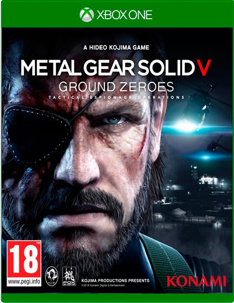 Carátula Metal Gear Solid V: Ground Zeroes