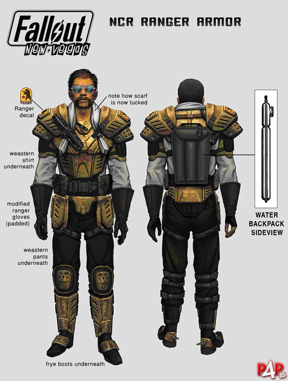 Fallout ncr ranger veteran armor fallout 4 фото 110