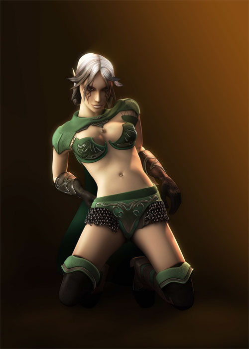 Imagen_1 La protagonista de Spellforce2 posa para MAN