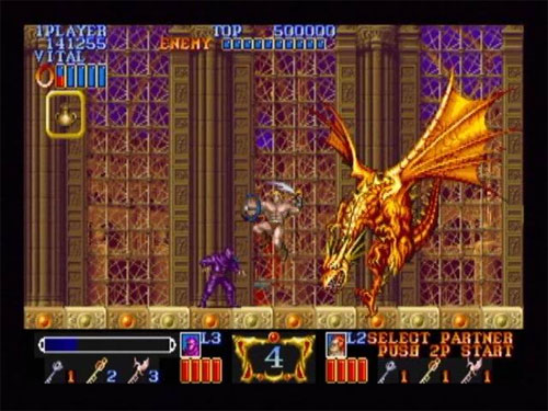 Imagen_3 Capcom Classics Collection Remixed, la historia arcade Capcom en un cartucho UMD