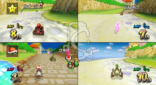 Imagen_5 Mario Kart Wii pondrá a los europeos al volante a partir del 11 de abril de 2008