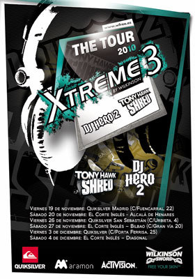 Imagen_1DJ Hero 2 y Tony Hawk: SHRED se van de gira por diferentes ciudades españolas
