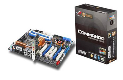 Imagen_1 La placa base ASUS Commando permite el overclocking del bus de sistema hasta 2.280 MHz