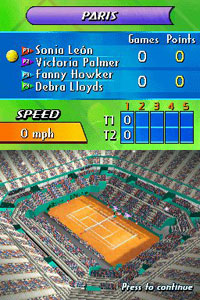 Imagen_2 Codemasters gana el set con Rafa Nadal Tennis para Nintendo DS™