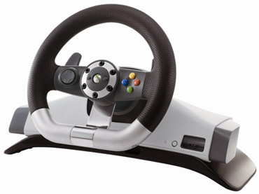 Imagen_1 Xbox 360 presenta el volante de carreras inalámbrico