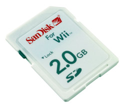 Imagen_1 Sandisk lanza una tarjeta de juegos para WII
