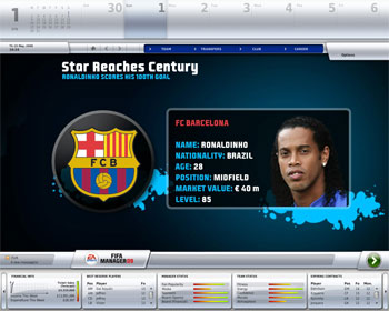 Imagen_4 Con FIFA Manager 09 de EA Sports, el sueño de cualquier entrenador se convierte en realidad
