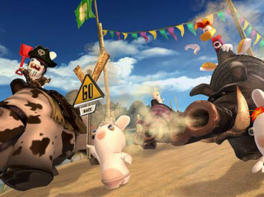 Habrá versión de Rayman Raving Rabbids para Xbox 360