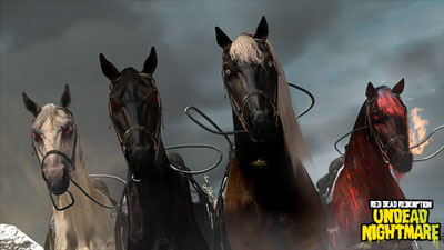 Imagen_1 Criaturas míticas en Undead Nightmare: los cuatro caballos del Apocalipsis