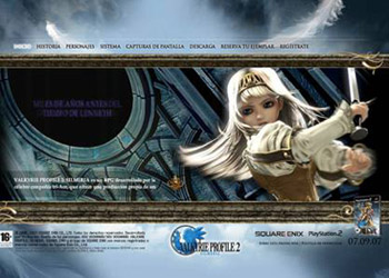 Imagen_1 Lanzada la web oficial de Valkyrie Profile 2: Silmeria