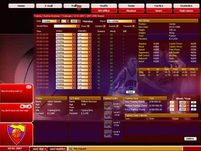 Imagen_1 Lanzamiento de FIBA Basketball Manager 2008 a finales de agosto