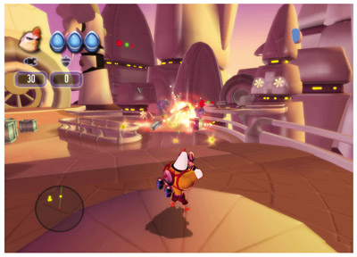 Imagen_3 Sumérgete con Wii en las aventuras de Chicken Little: As en Acción a partir del 27 de julio