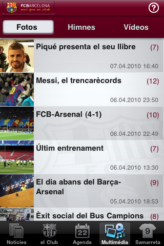 Imagen_1 Real Madrid vs FC Barcelona en el iPhone e iPod touch