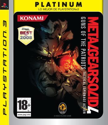 Imagen_1 Metal Gear Solid 4 se corona Platinum