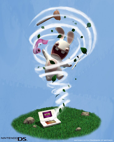 Imagen_1 Lanzamiento de Rayman Raving Rabbids para Nintendo DS