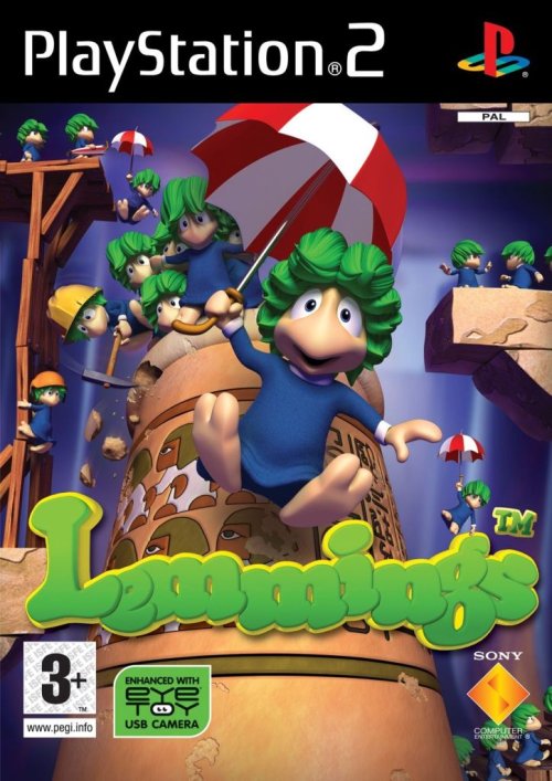Imagen_1 Enorgullécete de seguir a la multitud con Lemmings para PlayStation 2