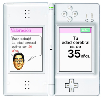 Imagen_3 Amparo Baró se pone a los mandos de la Nintendo DS