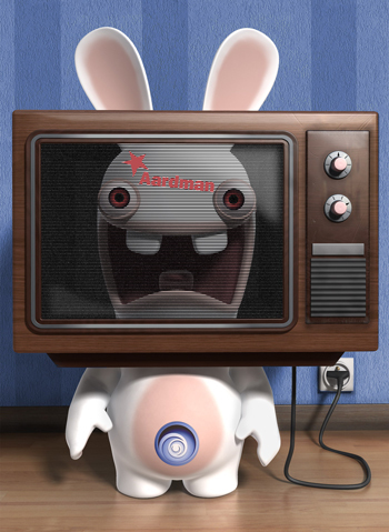 Imagen_1 Ubisoft y Aardman crean el piloto de una serie de animación basada en los Rabbids