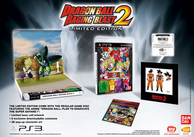 Imagen_1 La edición limitada de Dragon Ball: Raging Blast 2 llegará a las tiendas europeas