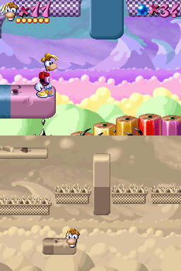 Imagen_1 Nuevo Rayman disponible en DSiWare