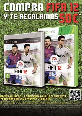 Imagen_1EA te regala 50 € con la compra de FIFA 12