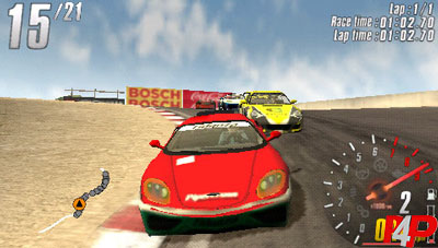 Imagen_1 Sólo para PSP™ - TOCA Race Driver 3 Challenge se dirige como una exhalación al lanzamiento del 16 de febrero