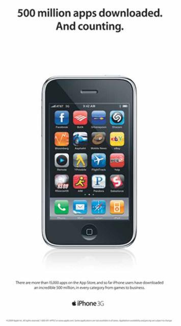 Imagen_1 500 millones de aplicaciones descargadas para iPhone e iPod touch