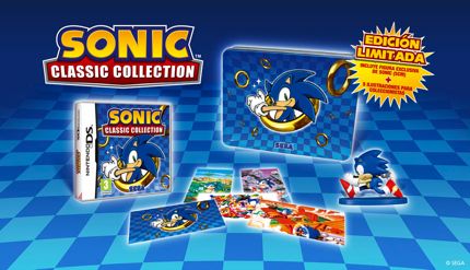 Imagen_1 Edición especial limitada de Sonic Classic Collection para Nintendo DS