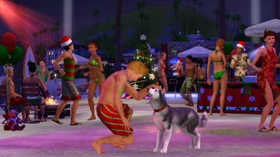 Imagen_1Los Sims 3 !Vaya Fauna! te desean una Feliz Navidad