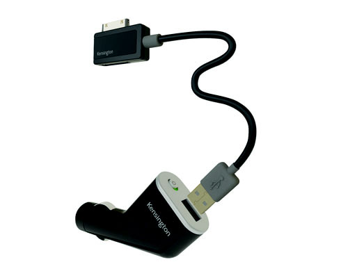 Imagen_2 Cargador de coche 4 en 1 Kensington: ¡Para disfrutar del iPod y sus accesorios en la carretera!