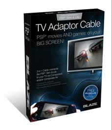 Imagen_1 Nuevo TV Adaptor Cable para PSP, tus juegos y peliculas, en pantalla grande!