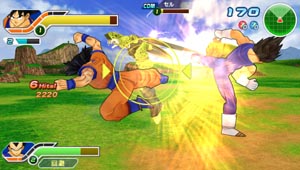 Imagen_1Ya disponible Dragon Ball Z: Tenkaichi Tag Team para PSP (PlayStation Portable)