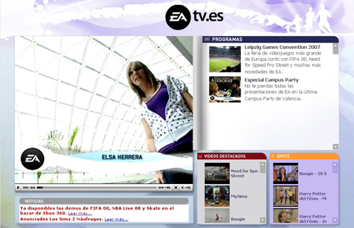 Imagen_1 Electronic Arts presenta  EATV.es