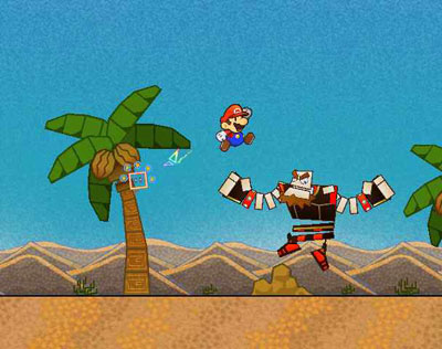 Imagen_2 Cambia tu perspectiva con Super Paper Mario para Wii