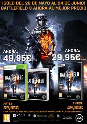 Imagen_1 Battlefield 3 al mejor precio hasta el 24 de junio