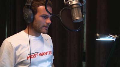 Imagen_3 Juan Mata, amante de los coches, dobla un personaje del videojuego de conducción Need for Speed Most Wanted
