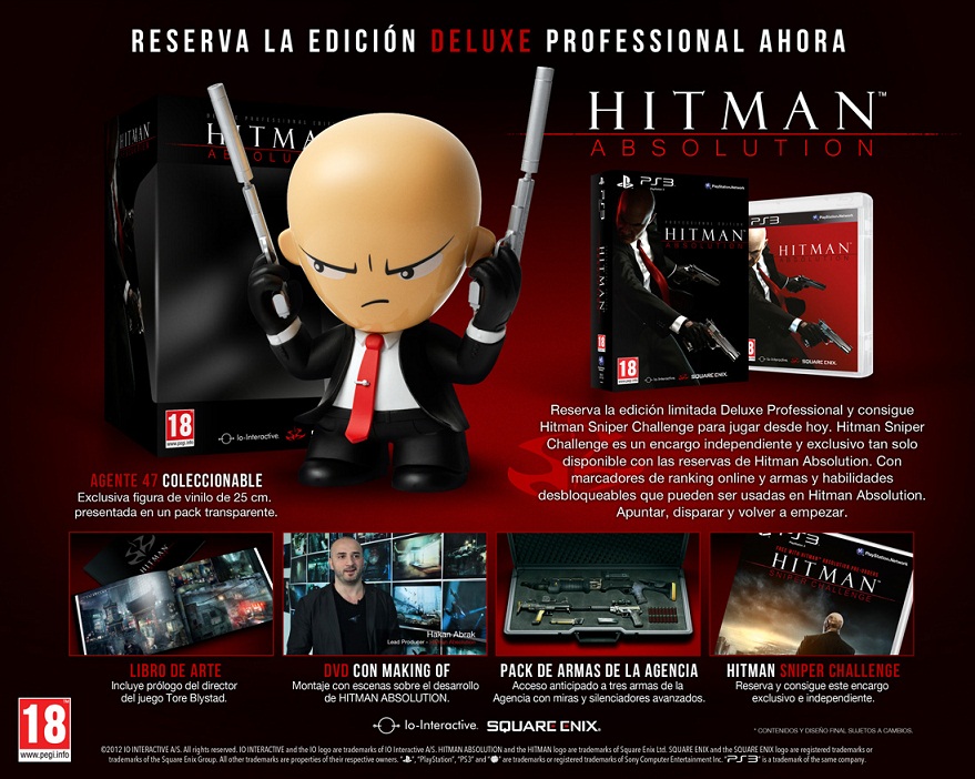 Imagen_1 Square Enix anuncia la Edición Limitada Deluxe Professional de Hitman Absolution