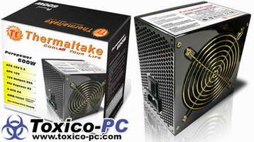 Análisis fuente Thermaltake Pure Power 600 por Toxico PC