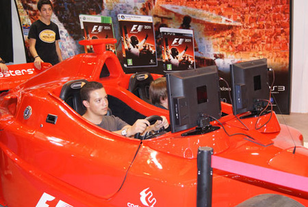 F1 2011 calienta motores