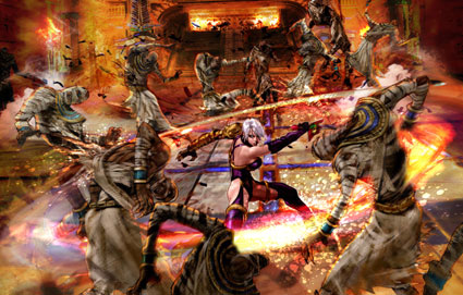 Primeras imágenes de Soul Calibur Legends