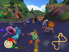 Primeras imágenes de Pac-Man World Rally