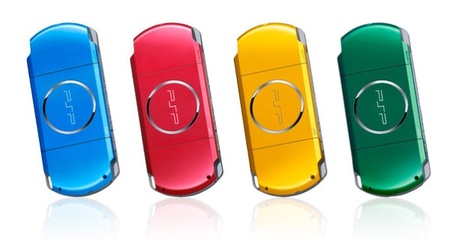 Edición especial con colores chillones para PSP