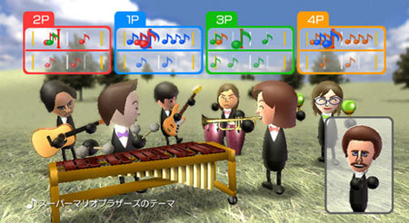 Temas del Wii Music