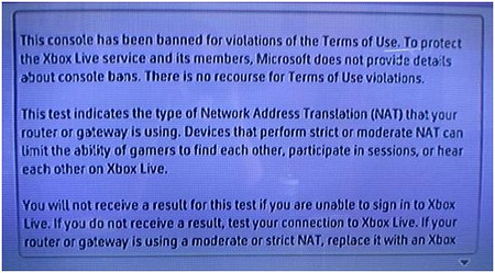 Golpe de Microsoft a las X360 modificadas