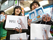 Wii a la venta en Japón